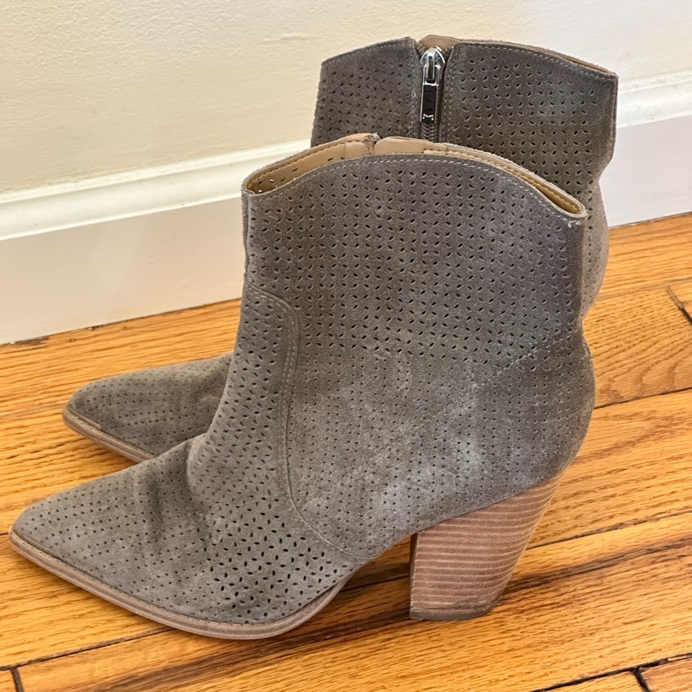 Marc Fisher Women's Suede Ankle Booties, Sz 9